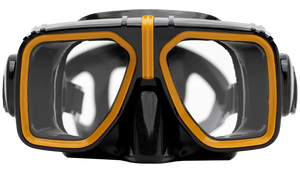 Black Skirt/Orange Accent