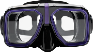 Black Skirt/Purple Accent