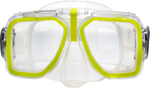 Clear Skirt/Yellow Accent