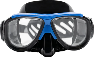 Black Skirt/Blue Accent