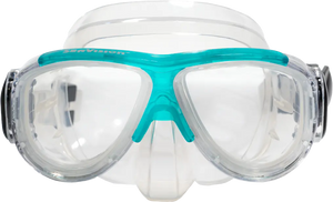 Clear Skirt/Ice Teal Accent