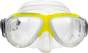 Clear Skirt/Ice Yellow Accent