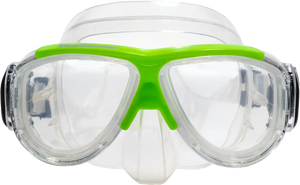 Clear Skirt/Green Accent