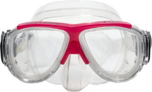 Clear Skirt/Ice Red Accent