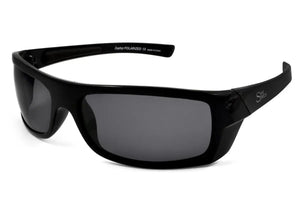 Black frame/Gray Polarized lenses