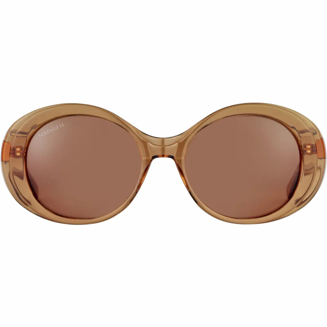 Serengeti Bacall sunglasses in Crystal Beige with Polarized Drivers lenses