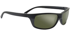 Matte Black frame/Mineral (glass) Polarized 555nm lenses