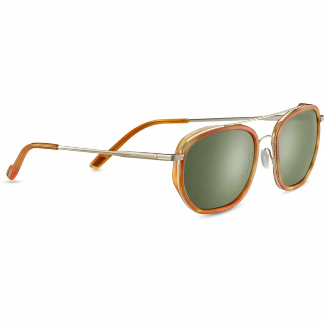 Serengeti Boron sunglasses in LIght Gold in Orange Tortoise