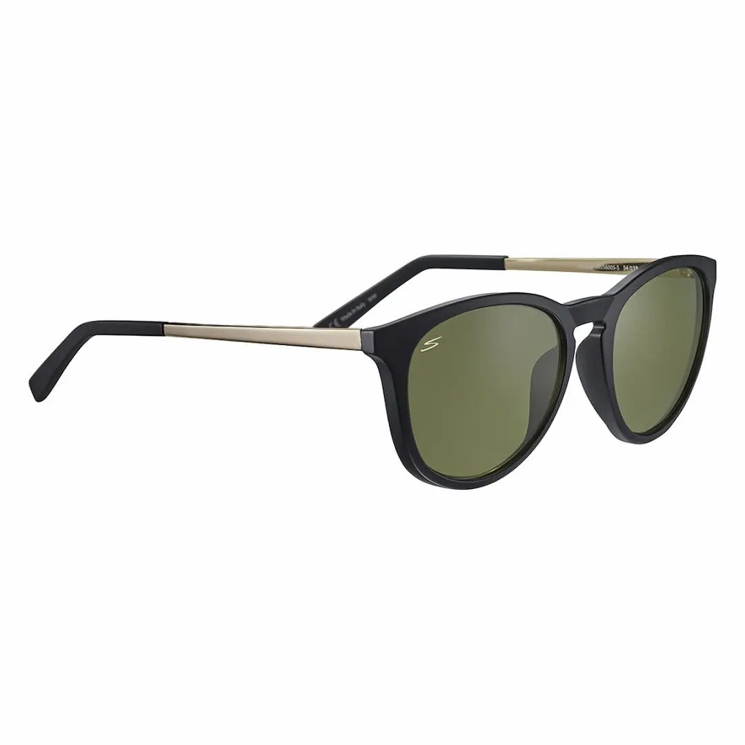 Serengeti Brawley sunglasses in Black with 555nm lenses