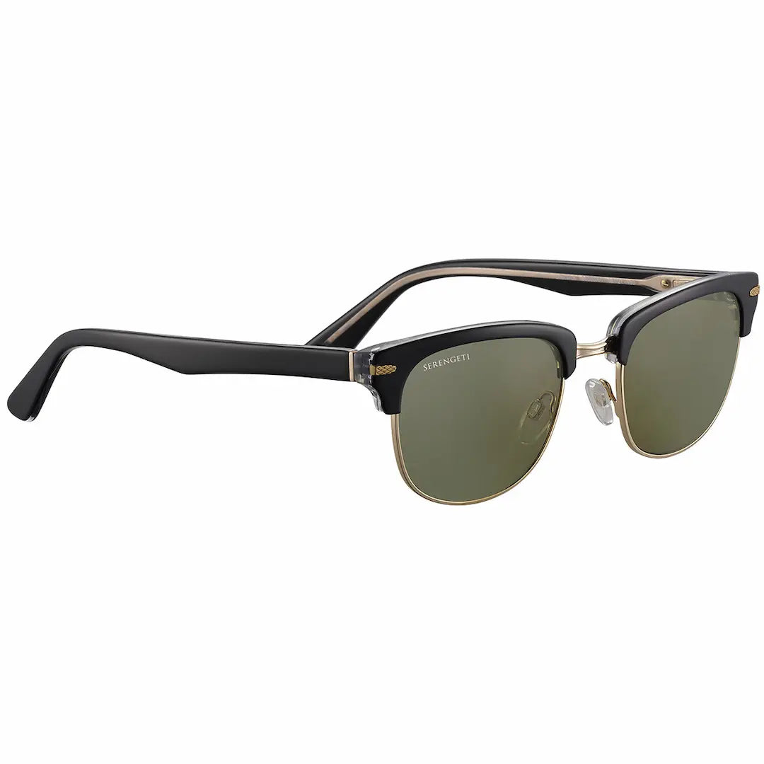 Serengeti Chadwick sunglasses in Black with 555nm glass lenses