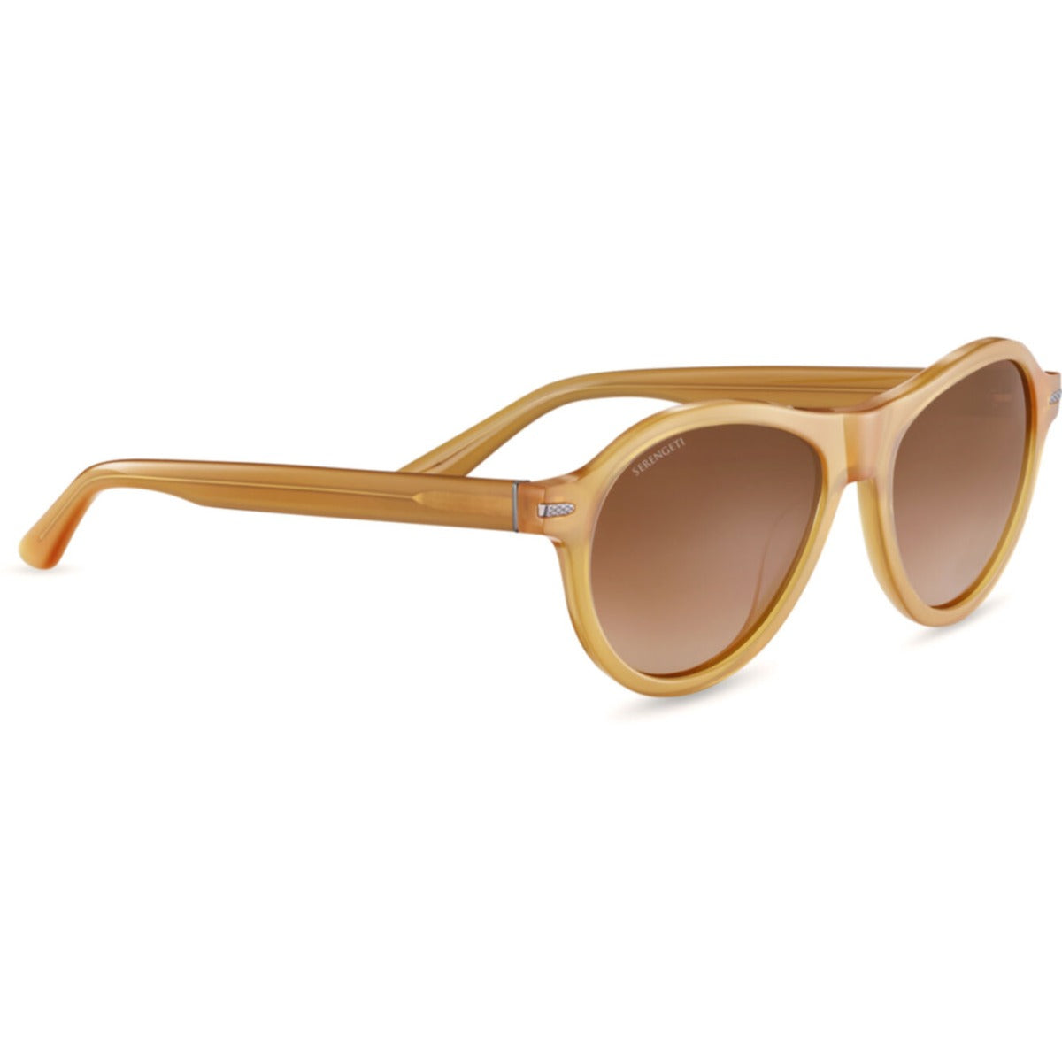 Serengeti Danby Shiny Honey/Polarized Drivers Gradient