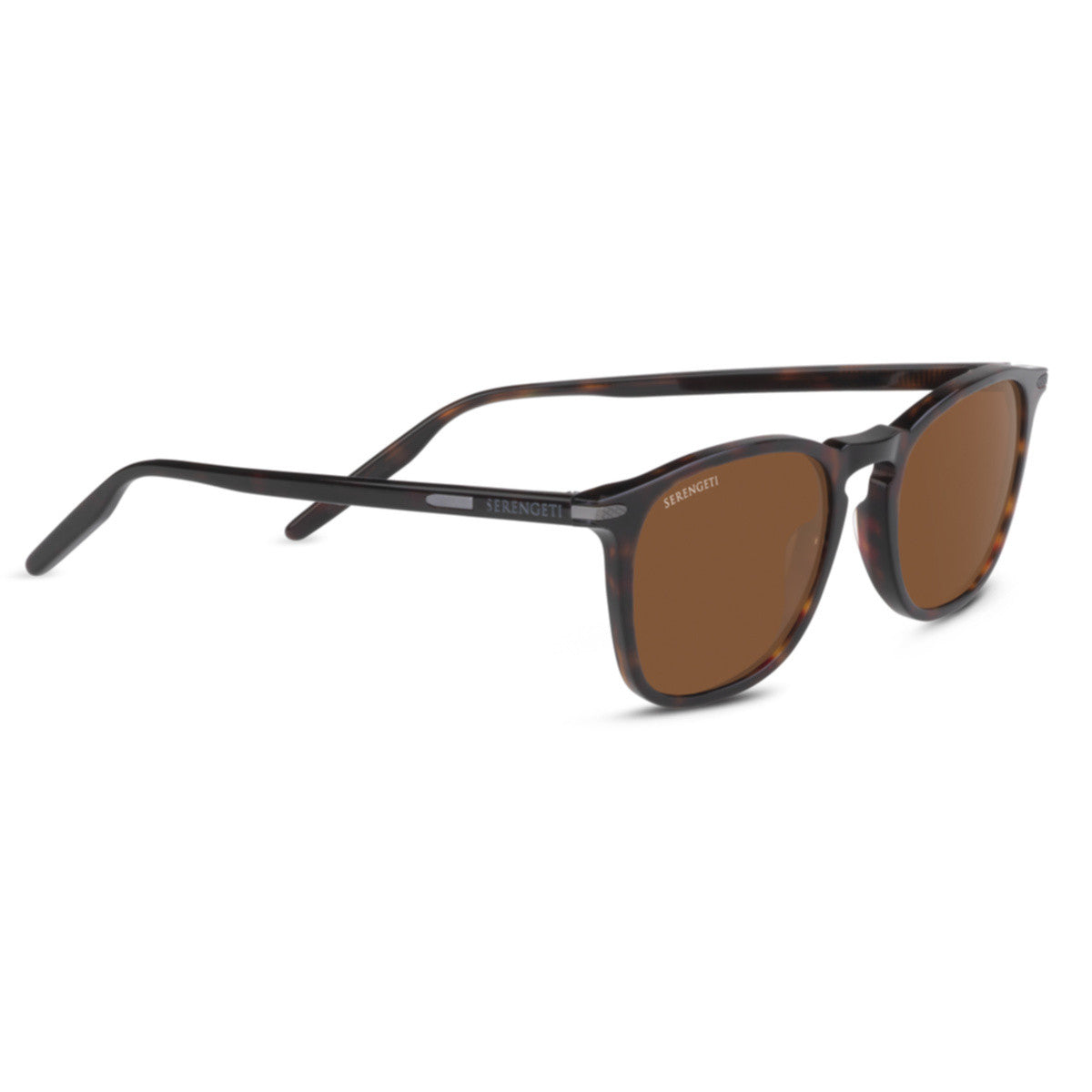 Serengeti Delio Shiny Dark Havana/Polarized Drivers