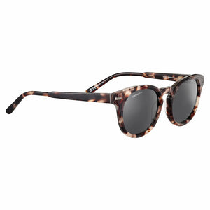 Shiny Confidential Havana frame/Mineral Glass Polarized Smoke lenses