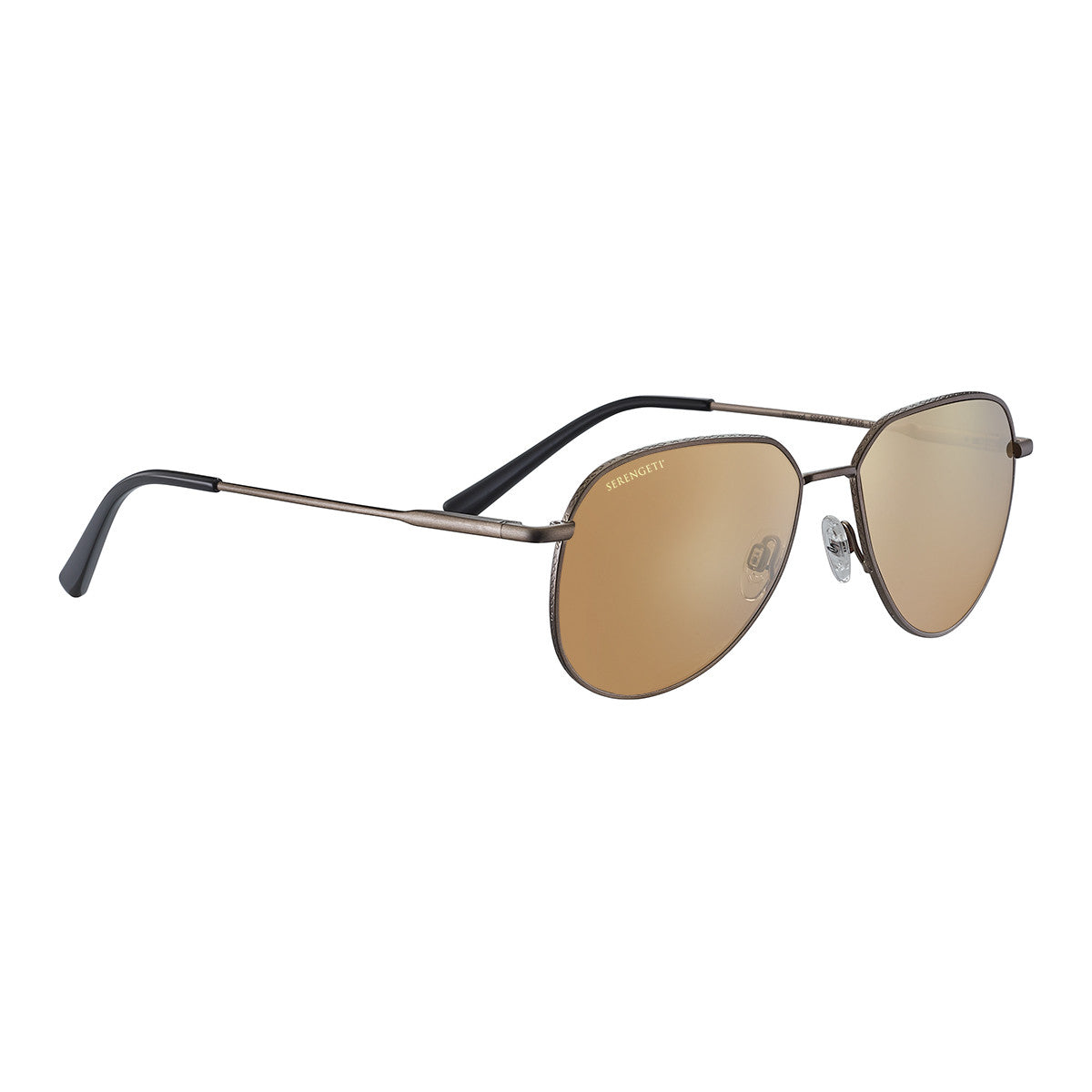 Serengeti Haywood Brushed Bronze/Polarized Drivers Gold