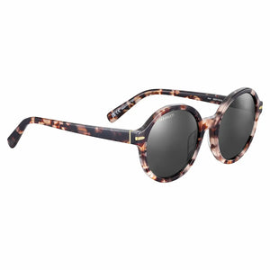 Shiny Confidential Havana frame/Mineral Glass Polarized Smoke lenses