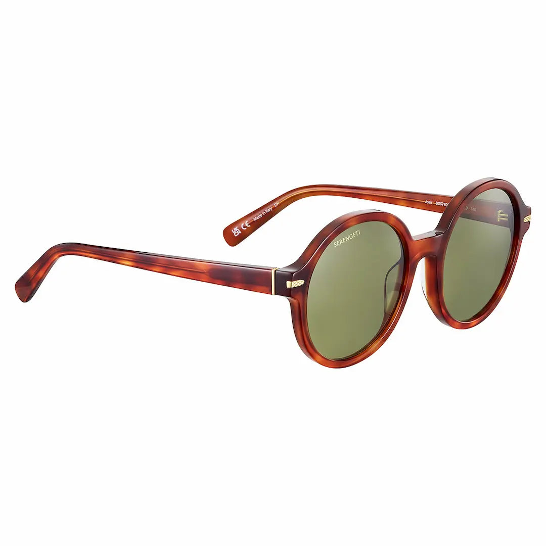 Serengeti Joan sunglasses in Havana with polarized 555