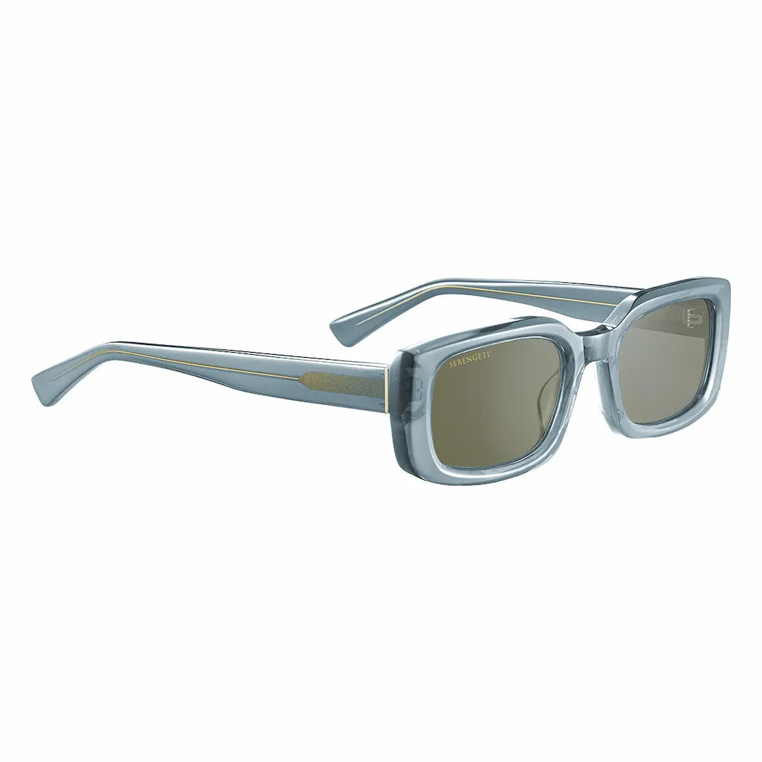 Serengeti Nicholson sunglasses in Crystal blue with polarized lenses