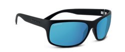 Serengeti Pistoia Satin Black/Polarized 555nm Blue