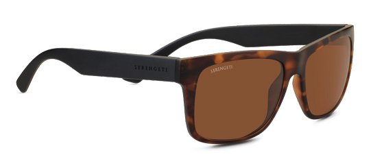 Serengeti Positano Satin Tortoise-Satin Black/Polarized Drivers