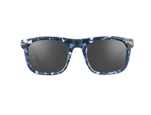 Shiny Blue Marble Frame/ Mineral Polarized Smoke Cat 2 to 3 Lens