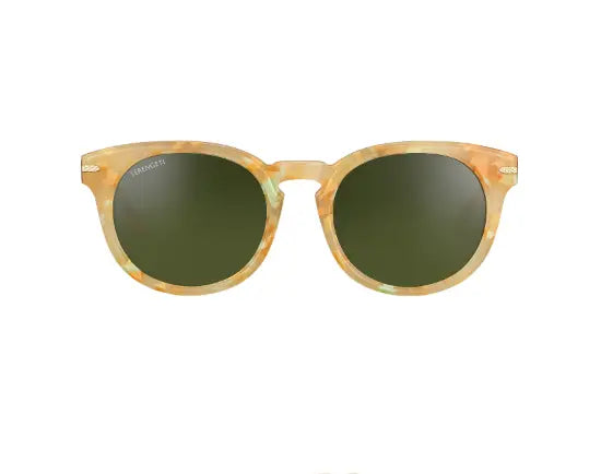 Shiny Peach Marble Frame/ Mineral Polarized 555nm Cat 3 to 3 Lens