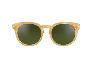 Shiny Peach Marble Frame/ Mineral Polarized 555nm Cat 3 to 3 Lens