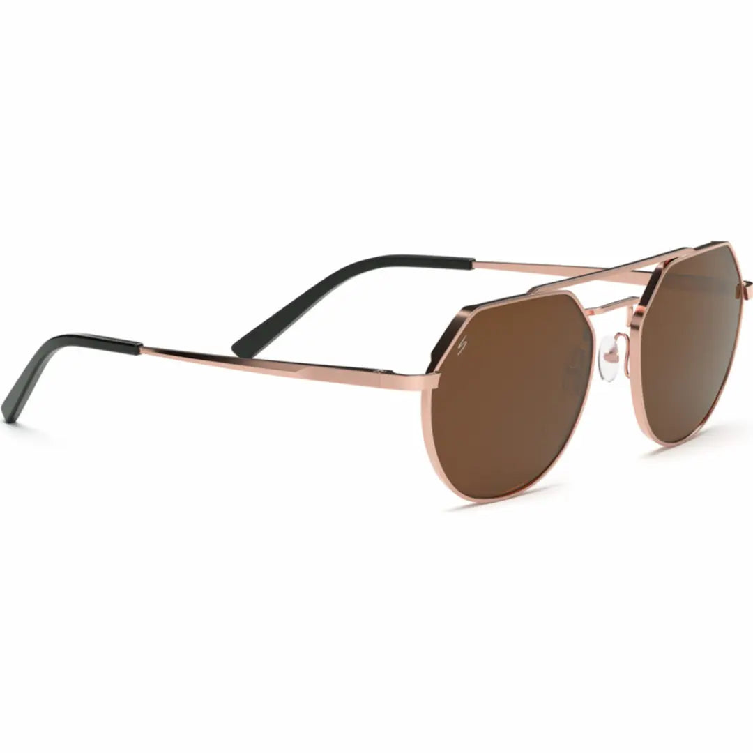 Serengeti Shelby sunglasses in Rose gold with polarized drivers