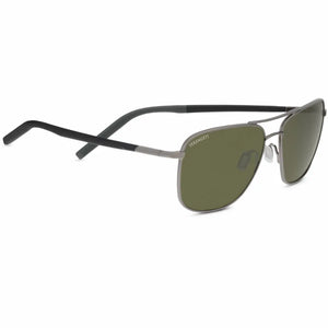 Gunmetal Shiny frame/Mineral Glass Polarized 555nm lenses