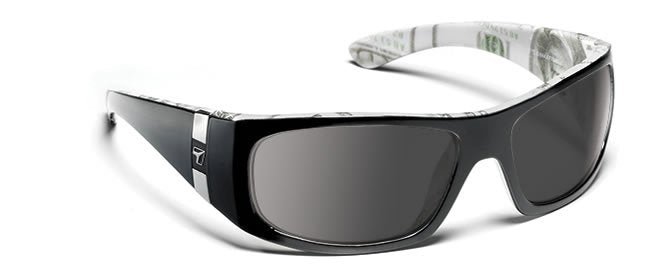 7Eye by Panoptx Shaka Black C-Note/Polarized SharpView Gray Sunglasses