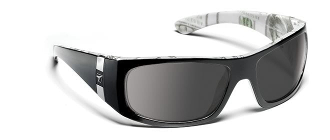 7Eye by Panoptx Shaka Black C-Note/SharpView Gray Sunglasses