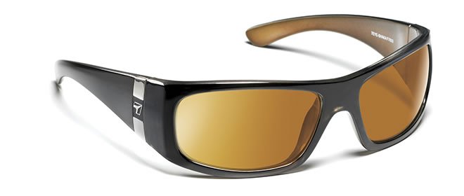 7Eye by Panoptx Shaka Bronze Crystal/SharpView Copper Sunglasses