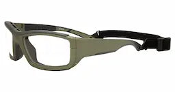 Evergreen frame/Clear lenses