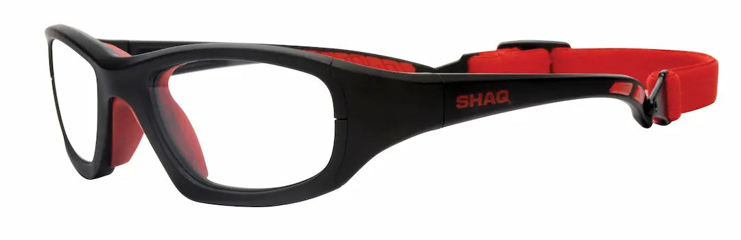 Shaq kids sports goggles in black with red