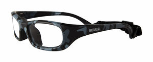 Black Camo/Clear lenses