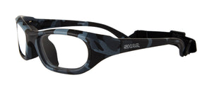 Black Camo/Clear lenses