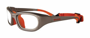 Gray with Orange/Clear lenses