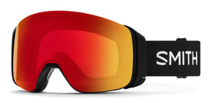 Black goggle/ChromaPop Photochromic Red Mirror and Storm Rose Flash lenses