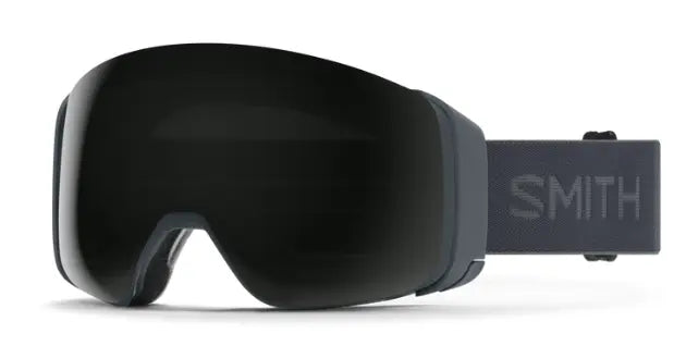 Smith 4D Mag ski goggles in Slate with Chromapop Sun Black lenses
