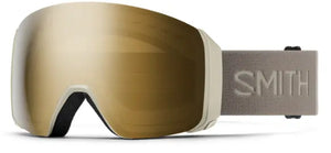 Low Fit Nose Bridge Chalk goggle/Chromapop Sun Black Gold Mirror and Storm Blue Flash Mirror lenses