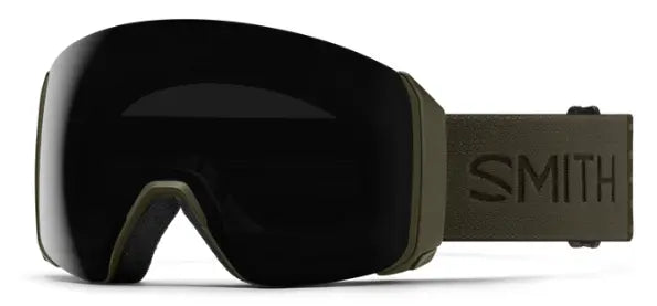 Smith 4D Mag XL ski goggles magnetic interchangeable in Forest