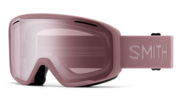 Smith Blazer Ski goggles in dusk with ignitor mirror lenses