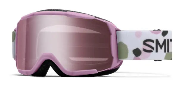 Smith Daredevil kids ski goggles in pink with ignitor mirror