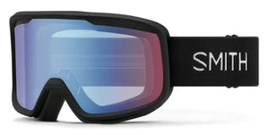 Black goggle/Blue Sensor Mirror lenses