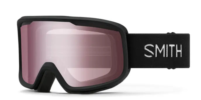 Smith Frontier Black/Ignitor Mirror lenses ski goggles