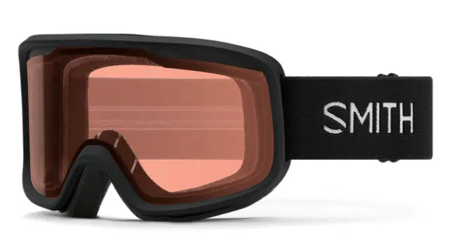 Smith Frontier Black/RC36 ski goggles
