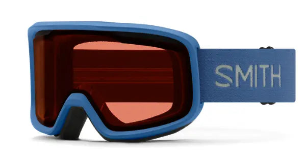 Smith Frontier ski goggles in True Blue with RC36 lenses