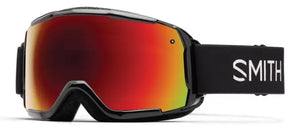 Black goggle/Red Sol-X Mirror lenses