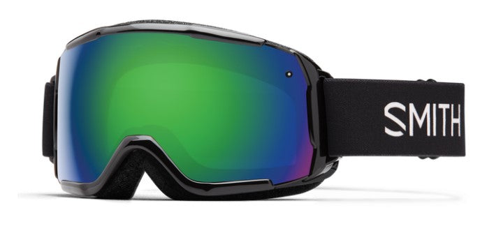 green lens goggles Smith Grom Snow Goggles