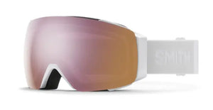 Low Fit Nose White Vapor goggle/Chromapop Everyday Rose Gold Mirror lenses