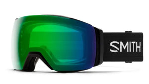 Black goggle/ ChromaPop Everyday Green Mirror and Storm Blue Sensor Mirror lenses